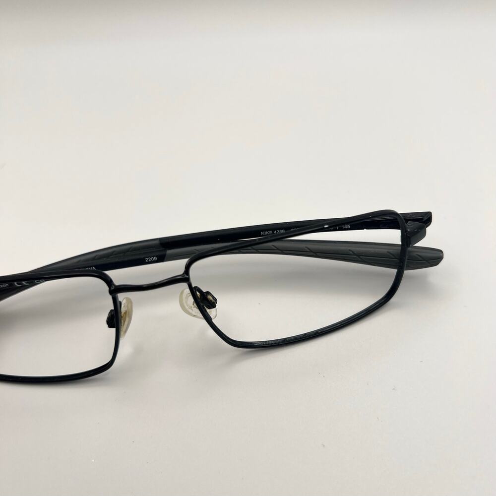 Nike 4286 002 With Flexon Eyeglasses Frames Only Black 56-18-145 - Picture 4 of 10